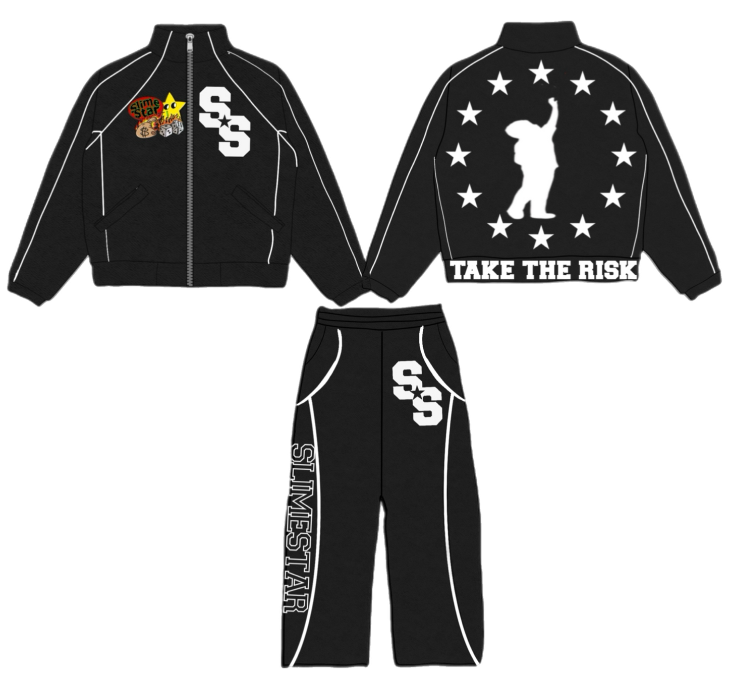 Slimestar Windbreakers 25'