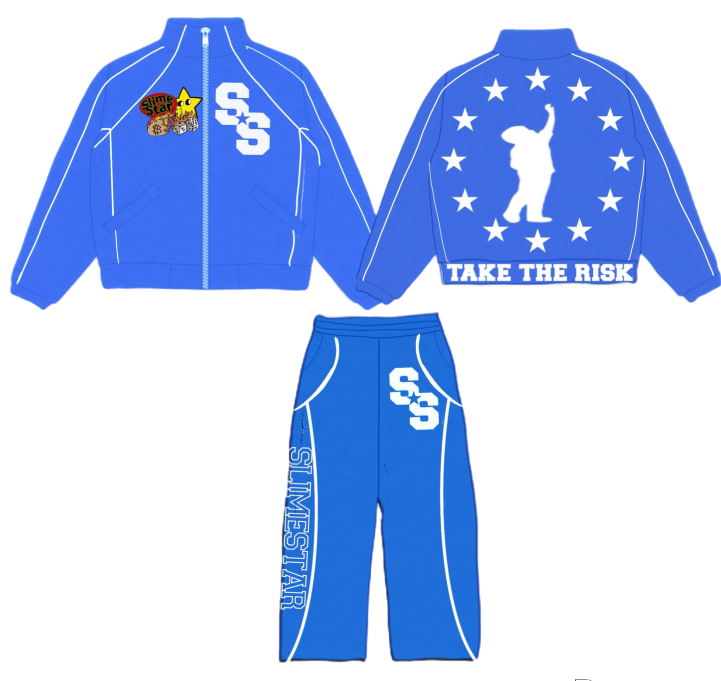 Slimestar Windbreakers 25'