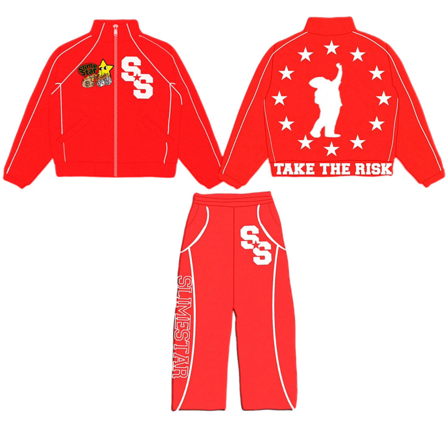 Slimestar Windbreakers 25'